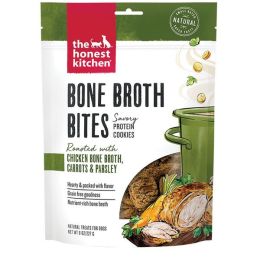 The Honest Kitchen Dog Bone Broth Bites Chicken 8oz.