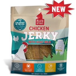 Plato Dog Jerky Chicken With Goat'S Milk 7Oz