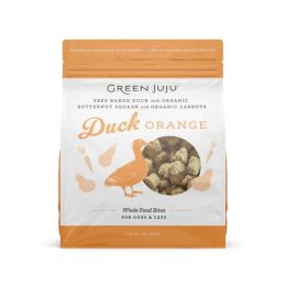 Green Juju Dog Freeze Dried Topper Duck Orange 18Oz