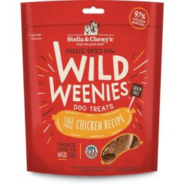 Stella and Chewys Dog Freeze Dried Weenie Chicken 3.25 Oz.