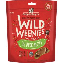 Stella and Chewys Dog Freeze Dried Weenie Duck 3.25 Oz.