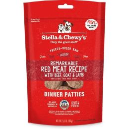 Stella and Chewys Dog Freeze Dried Dinner Red Meat 5.5 Oz.