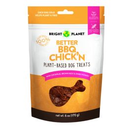 Bright Planet Pet Better BBQ Chickn Dog Treat 1ea-6 oz