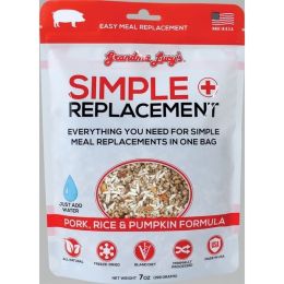 Grandma Lucys Dog Freeze Dried Simple Replacement Pork 7 Oz