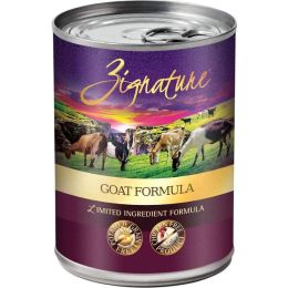 Zignature Dog Canned 13oz. Goat (Case of 12)