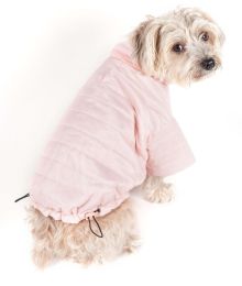 Lightweight Adjustable 'Sporty Avalanche' Pet Coat (size: medium)